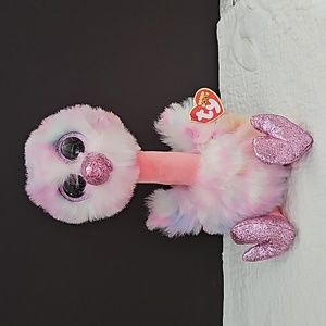Ty Boo's Avery Glitter Ostrich 2017 stuffed animal 12 inches